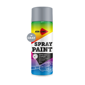 Краска-спрей. Серая